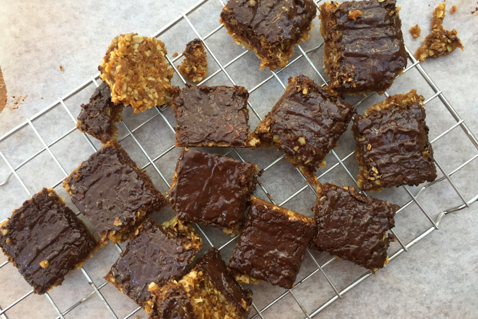 Crunchie Rectangle with chocolate